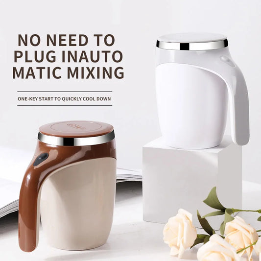 Automatic Stirring Coffee Mug-Rechargeable